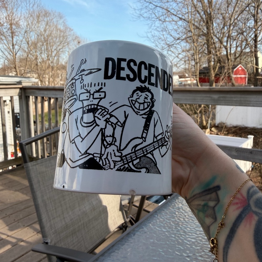 Descendents Band Logo White Ceramic Mug